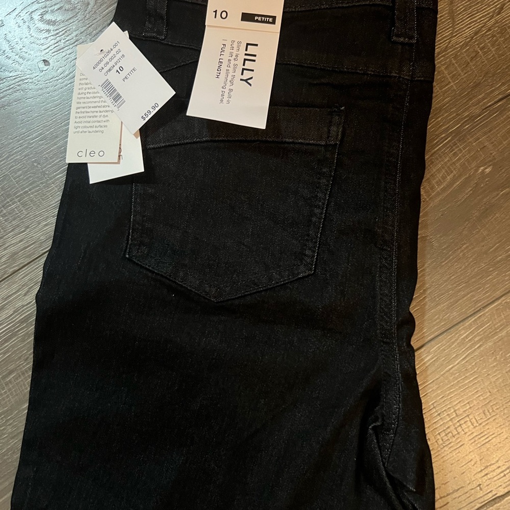 Lilly by Cleo - Black Jeans - Picture 1 of 5